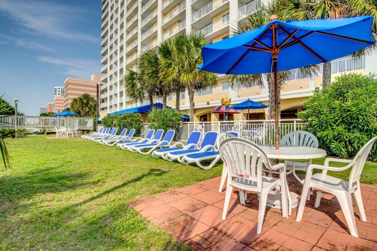 Oceanfront Condo Camelot By The Sea Миртл-Бич Экстерьер фото